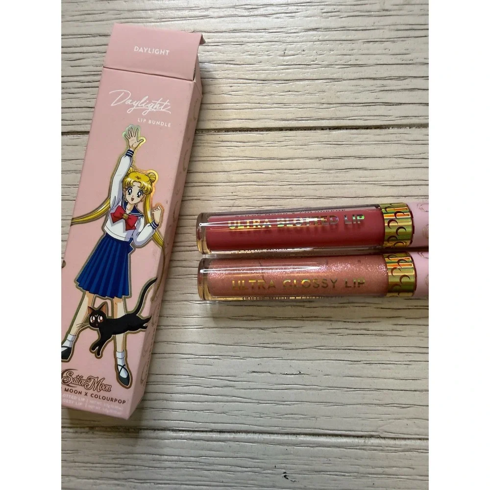ColourPop x Sailor Moon Daylight Lip Bundle Ultra Blotted & Ultra‎ Glossy (NIB)